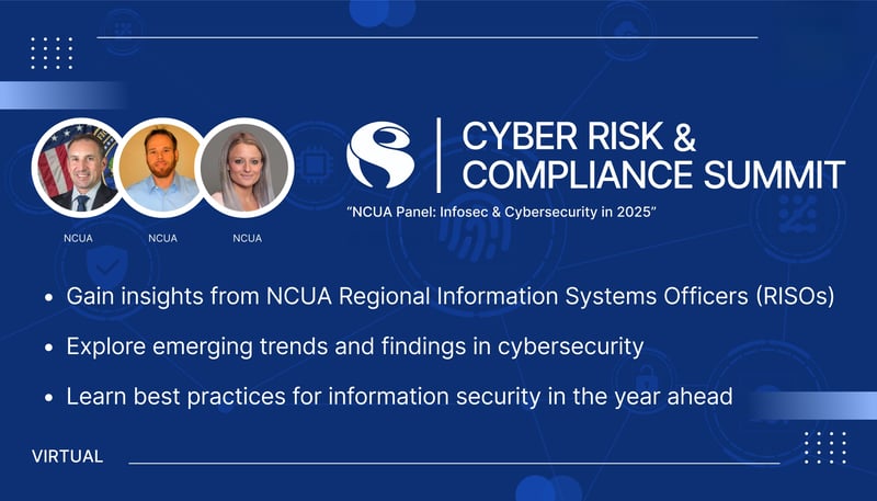 2025 Rivial Summit  NCUA Panel Infosec & Cybersecurity in 2025 (Banner)